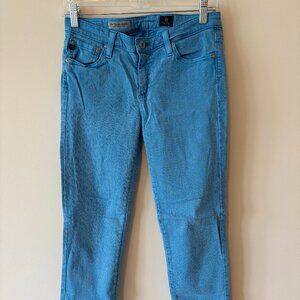 AG Adriano Goldschmied Stevie Ankle Jeans Size 27 | Sky Blue